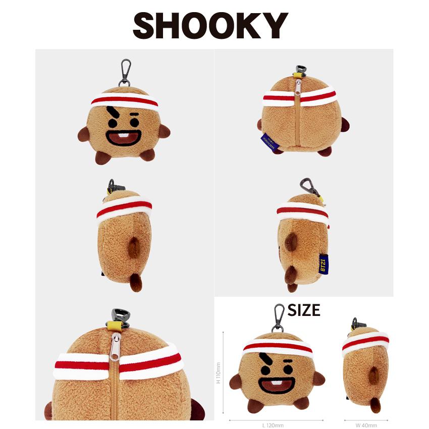 BT21ゴルフアイテム 「ホールインワン」バッグ&ボールポーチ BT21 GOLF 日本総代理店】 BT21 ビーティーイシビル HOLE IN ONE