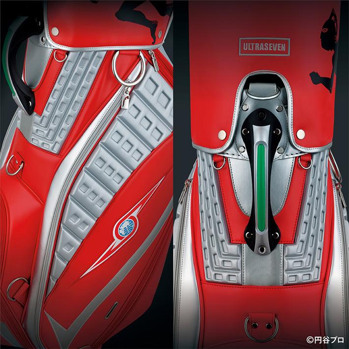 ウルトラセブン キャディバッグ ゴルフ USCB001 復刻 キャラクター