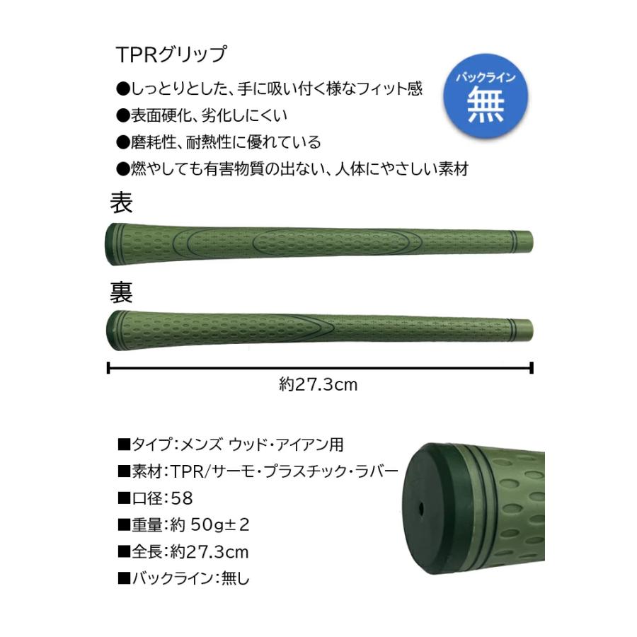 [公式] Lynx リンクスゴルフ TPR TYPE-G グリップ 限定カラー（8本セット) 【1セット迄 メール便で送料無料】｜lynx-golf｜09