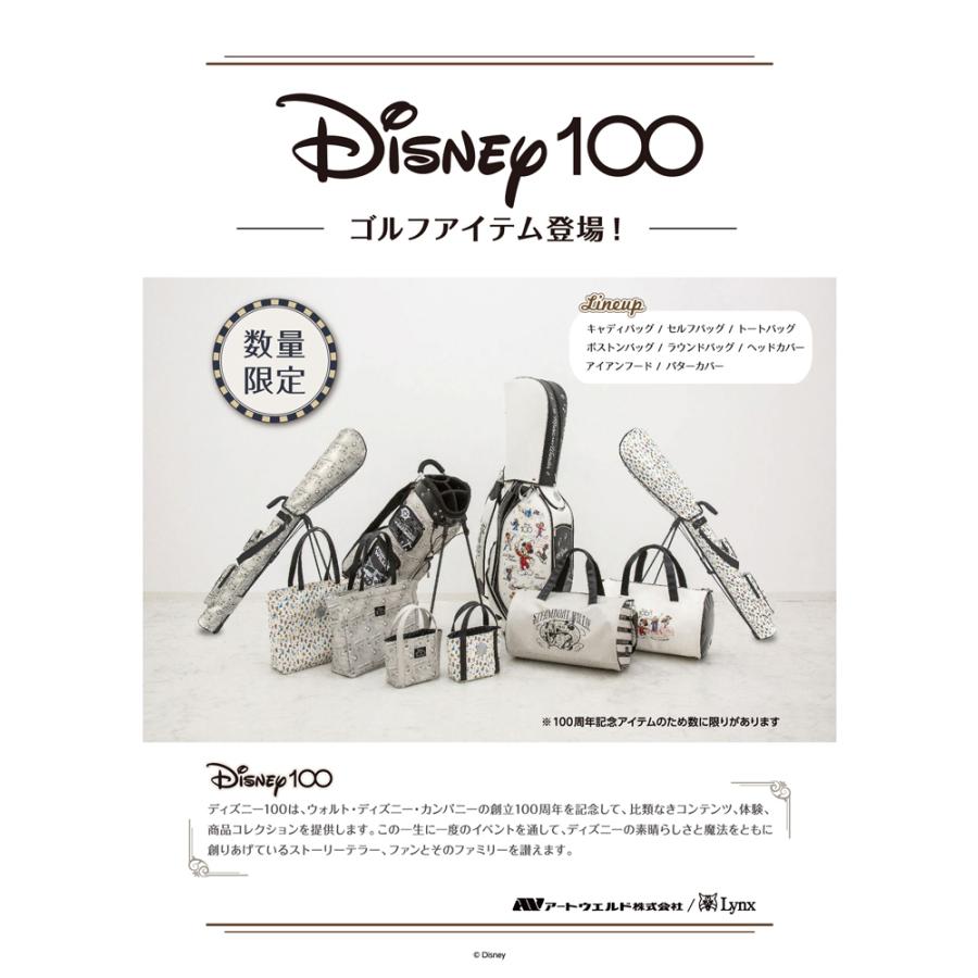 Disney ディズニー100周年 キャディバッグ 73220-400-001 (モノクロ