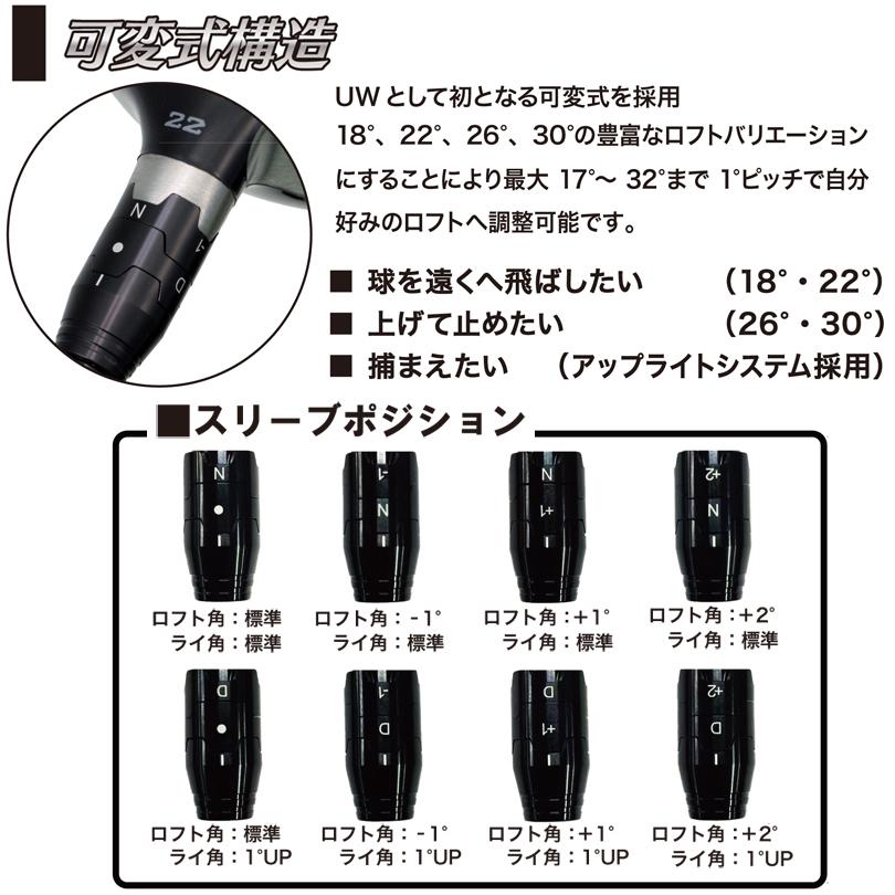 即納】リンクス パララックス UW ユーティリティ (POWER TUNED
