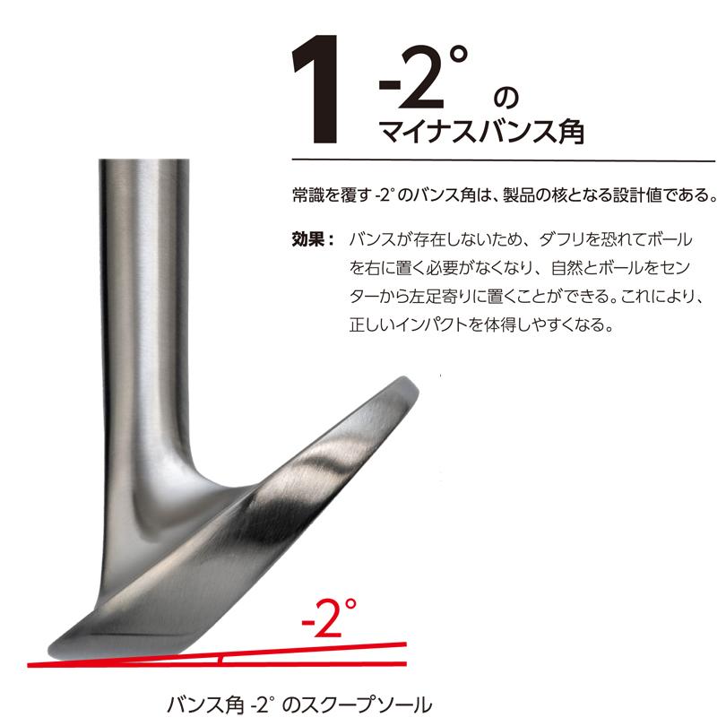 左用 53度】 Lynx リンクス スライドソール マスター ウェッジ