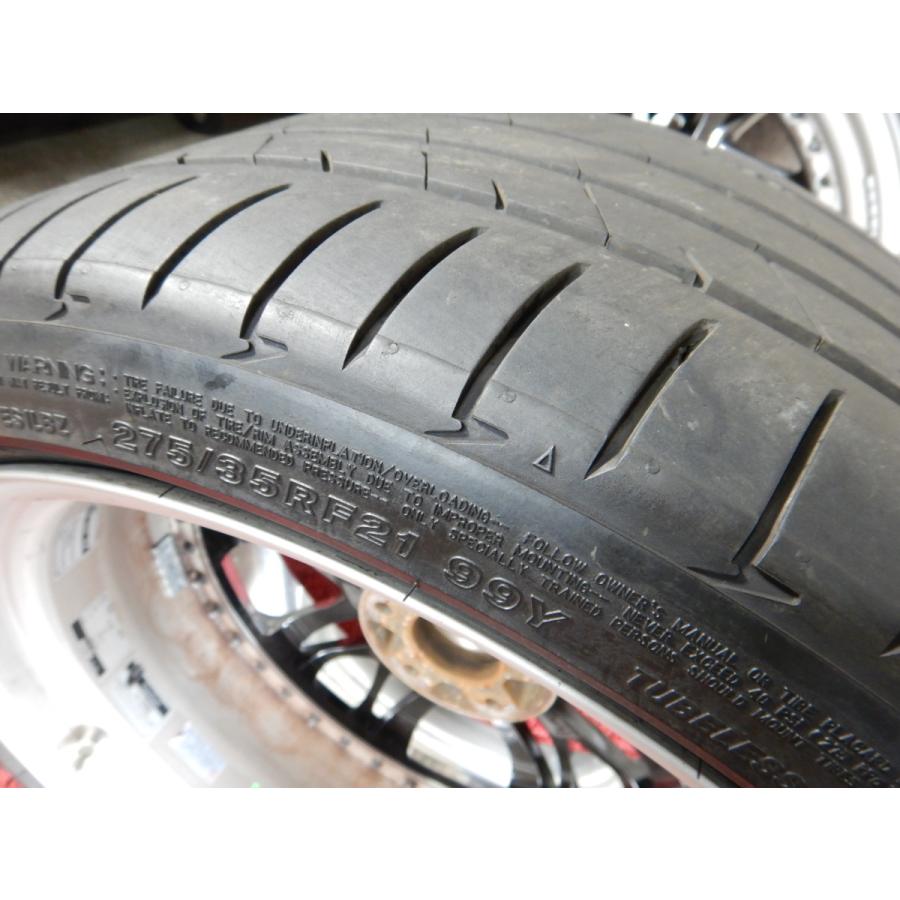 BT2697■245/40R21 275/35R21 BRIDGESTON POTENZA S001L RFT Weds kranze 9J 10J 5H PCD120■条件付き 送料無料■美品　レクサス｜lynx-yonai｜18