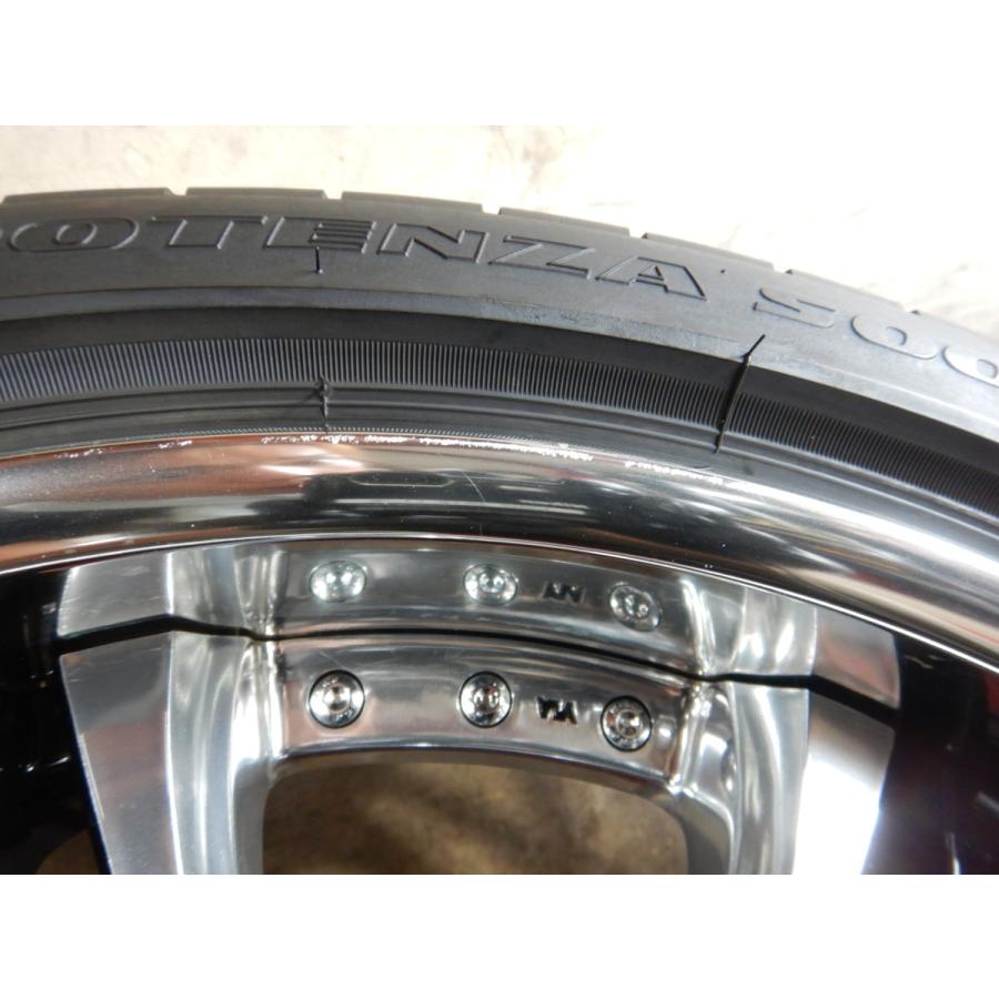 BT2697■245/40R21 275/35R21 BRIDGESTON POTENZA S001L RFT Weds kranze 9J 10J 5H PCD120■条件付き 送料無料■美品　レクサス｜lynx-yonai｜04