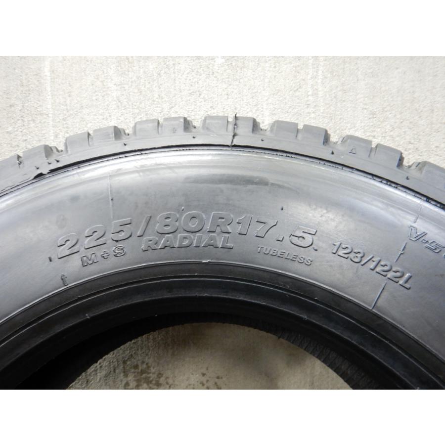 T296225/90R17.5 LTブリヂストンスタッドレス4本小傷