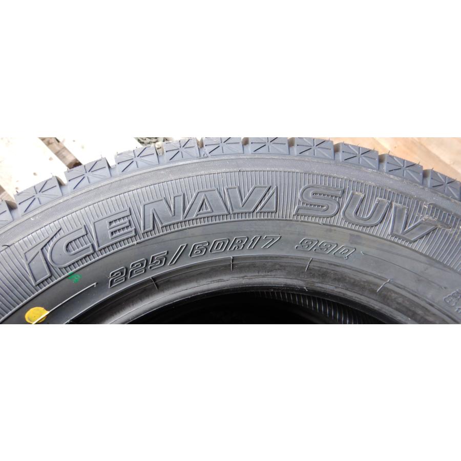 2025年製 新品 4本価格★ヤS1486■225/60R17 グッドイヤー ICE NAVI SUV スタッドレスタイヤ★条件付送料無料★アイスナビの画像