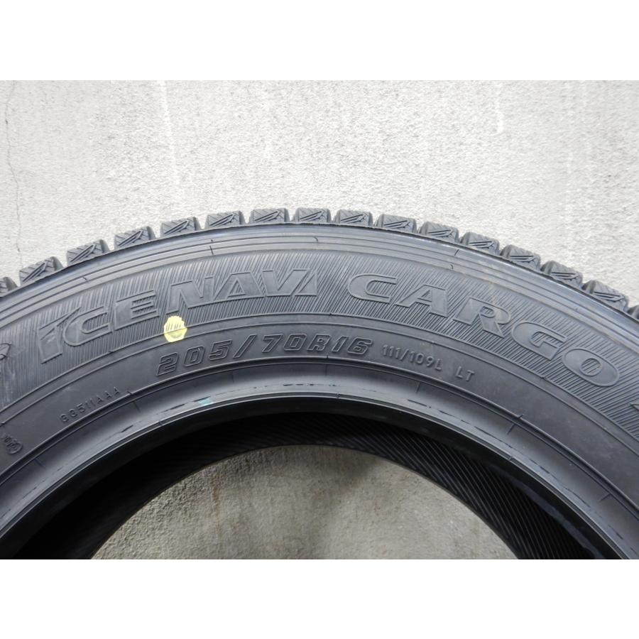 新品 4本価格★CNS1408■205/70R16 111/109L LT グッドイヤー ICENAVI CARGO 2025年製 スタッドレス★条件付送料無料★地山 トラックの画像