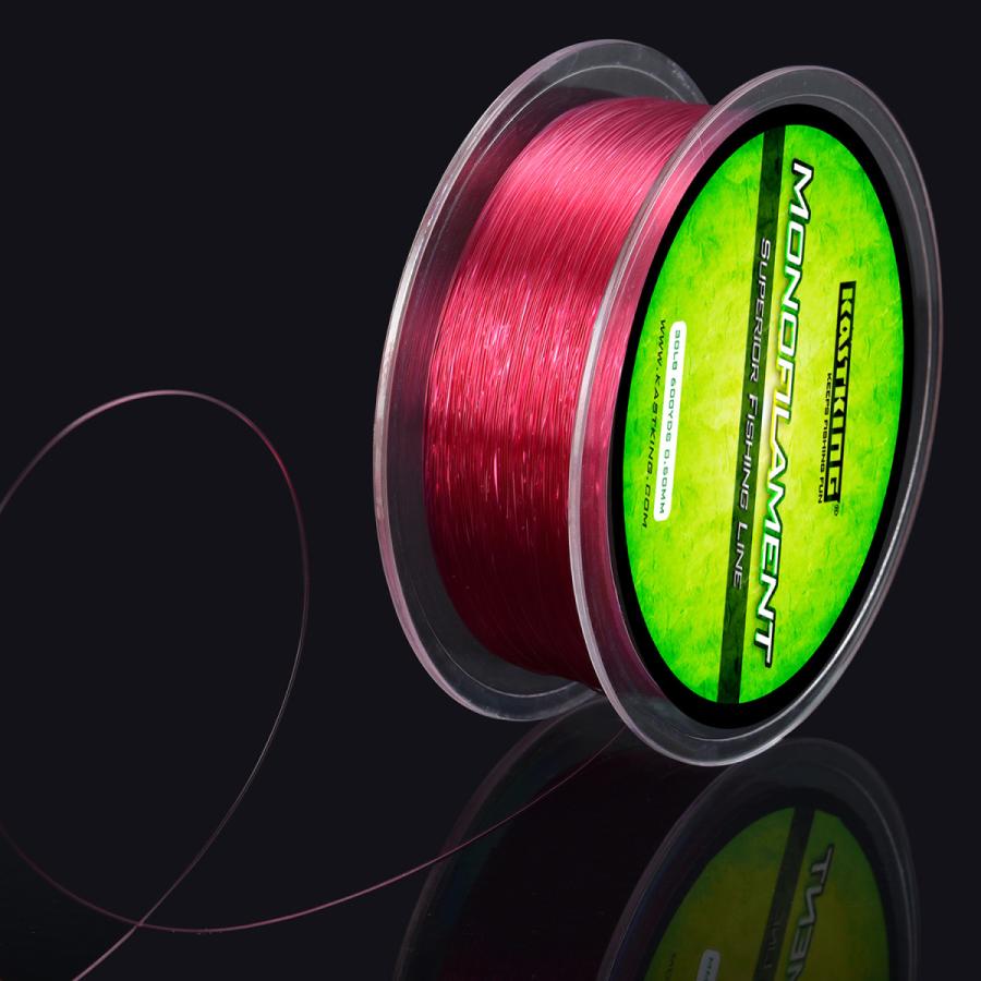 KastKing 275m 300Yds Rebel Red World's Premium Monofilament Fishing