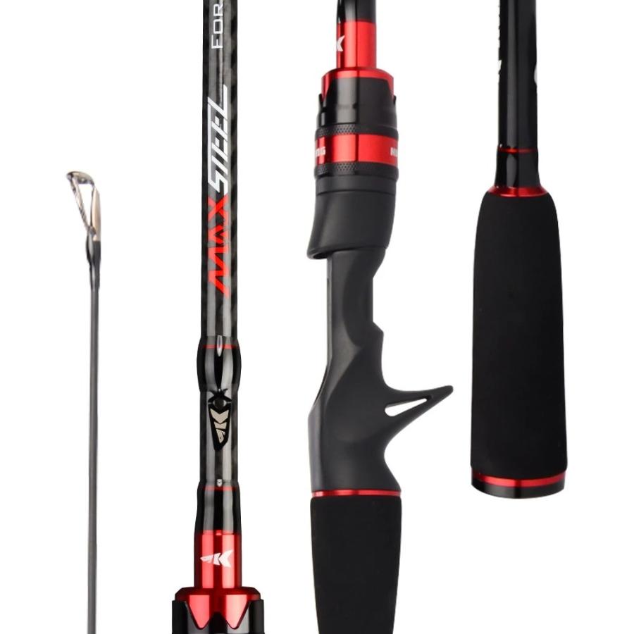 KastKing Max Steel Carbon Rod  カストキング マックススチール カーボン ロッド スピニング キャスティング 1.80m｜lynxoutdoor｜05