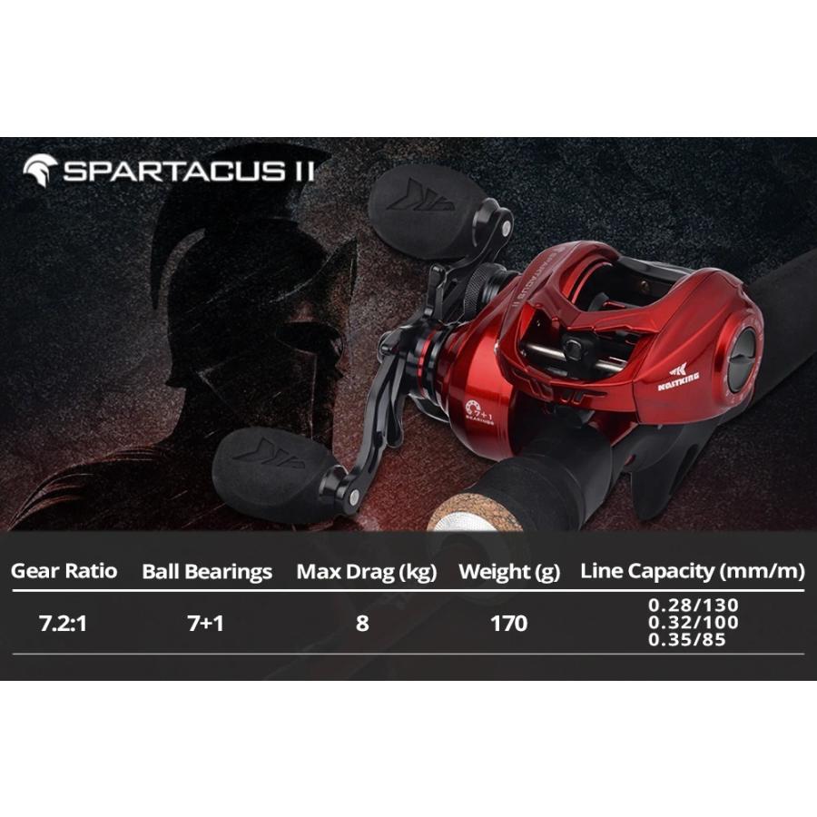 KASTKING Kastking Spartacus II Baitcasting reel Spindrift KASTKING Kastking Spartacus II Baitcasting reel Spindrift