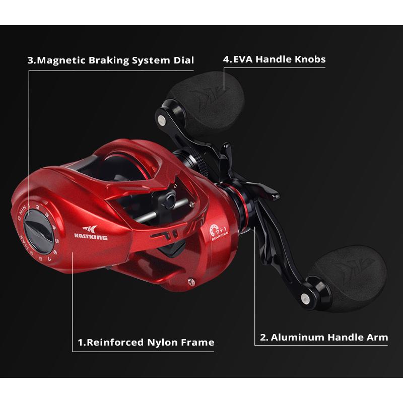 KASTKING Kastking Spartacus II Baitcasting reel Spindrift KASTKING Kastking Spartacus II Baitcasting reel Spindrift