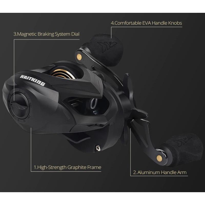 KASTKING KastKing Valiant Eagle Baitcasting Reel カスト KASTKING KastKing Valiant Eagle Baitcasting Reel カスト