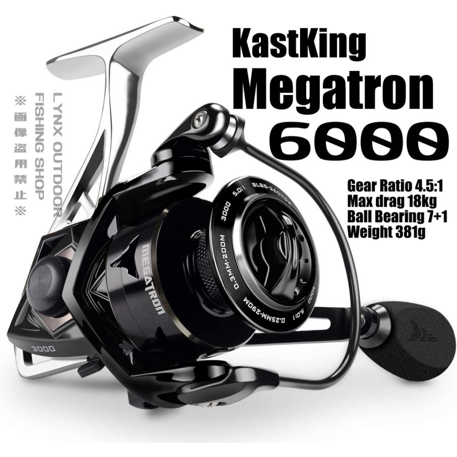 KASTKING KastKing Megatron Spinning Reel 6000 カストキング KASTKING KastKing Megatron Spinning Reel 6000 カストキング