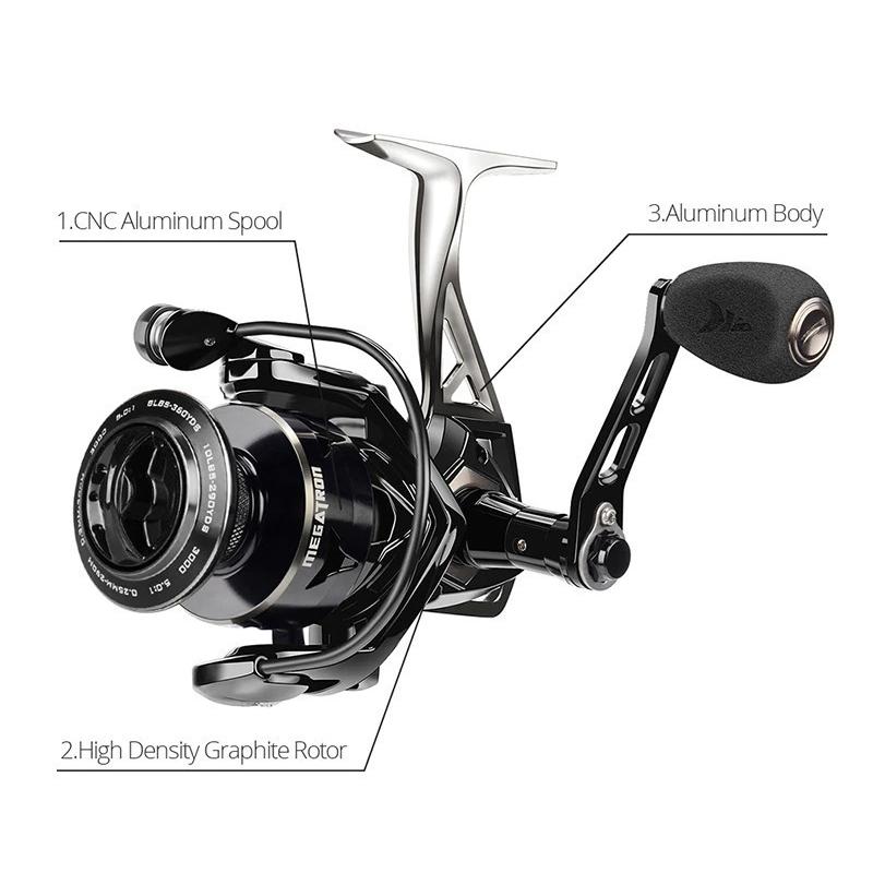 KastKing Megatron Spinning Reel 6000 カストキング メガトロン スピニングリール｜lynxoutdoor｜11