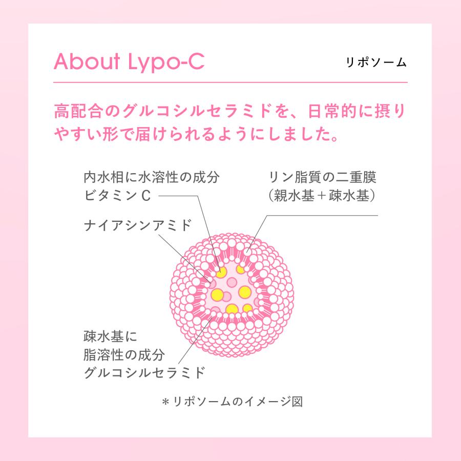 LypoーC Lypo-C 公式 リポ・カプセル ビタミンC+Cera (28包入) ×1箱