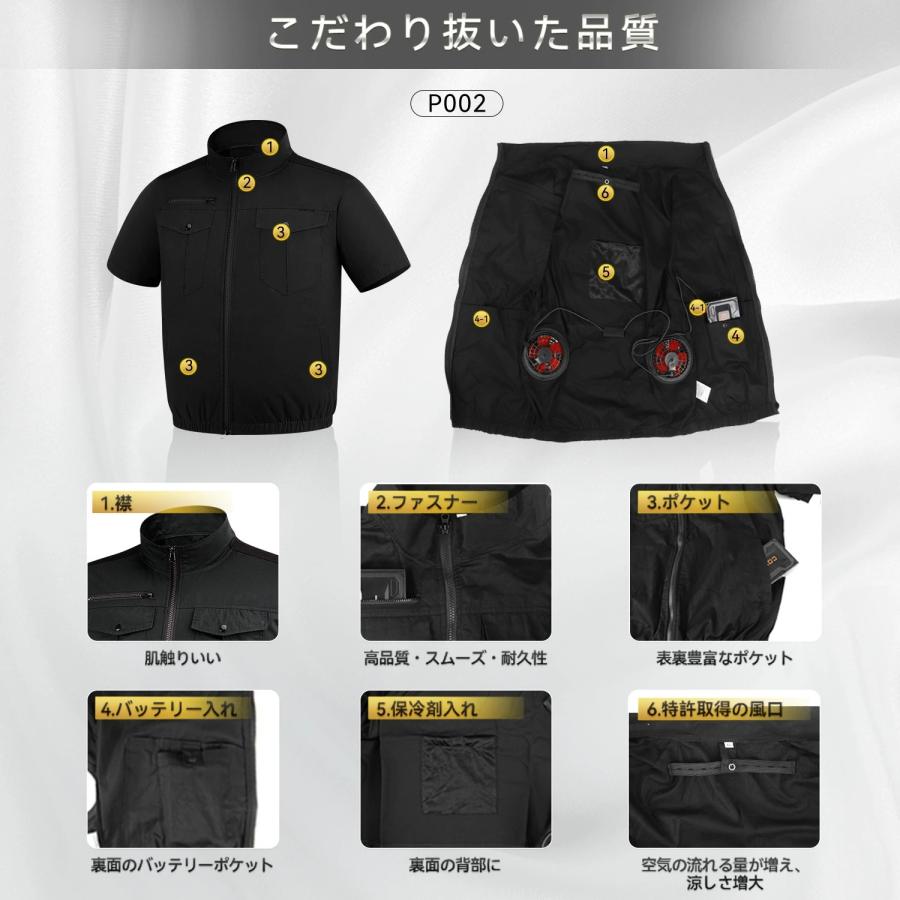 COVELL 空調冷服 ファン付き2025新登場 24V超高出力 9/10迄 COVELL空調