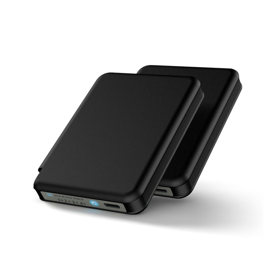 電熱ソックス 専用バッテリー 6000mAh×2 大容量 USB バッテリー 電熱