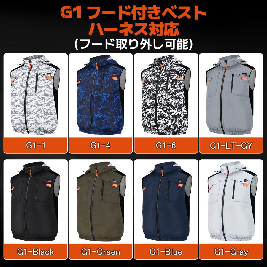 【2026新商品・公式直営店】 空調冷風服 UVカット ポリエステル アルミコーティング加工  通気 速乾 汗臭を抑える 撥水加工 服のみ COVELL 【G1/G2/G3】 |  | 05