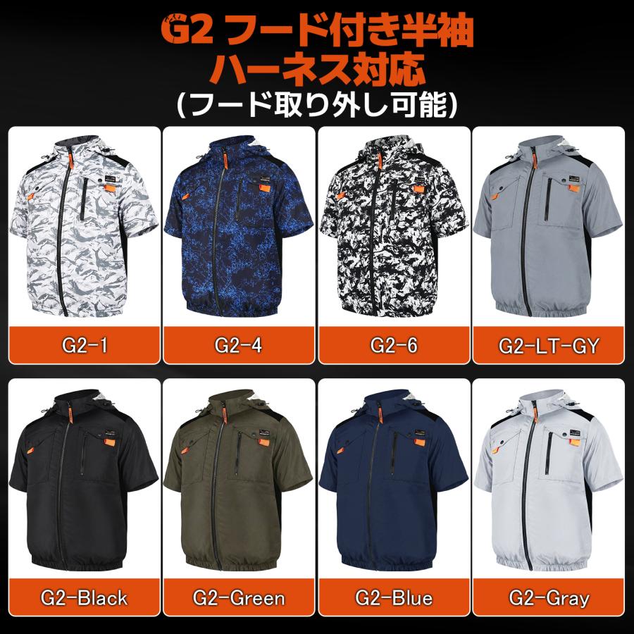 【2026新商品・公式直営店】 空調冷風服 UVカット ポリエステル アルミコーティング加工  通気 速乾 汗臭を抑える 撥水加工 服のみ COVELL 【G1/G2/G3】 |  | 06