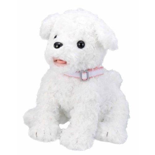 100 本物 おりこうワンちゃん マルチーズ ぬいぐるみ