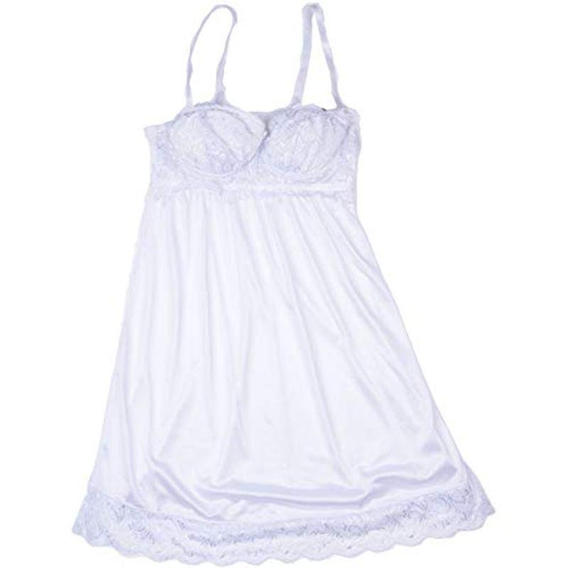 マタニティースリップ ブライダルインナー 花嫁 結婚式 高質 ウェディングドレス C75 ホワイト 妊娠 妊婦