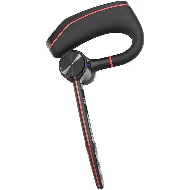 Bluetoothヘッドセット ワイヤレスイヤホン - ADADPU ブルートゥースイヤホン ハンズフリー通話可 ダブルマイク内蔵 耳掛け型｜lys-shop｜05
