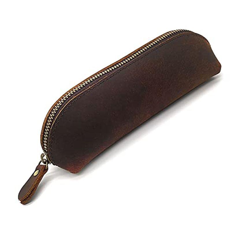 本革ペンケース 革製 筆箱 レディース ペン入れ 高級 革 筆入 メンズ ペン差し おしゃれ ペンポーチ レトロスタイル 15本 大容量 L Y S Shop 通販 Yahoo ショッピング