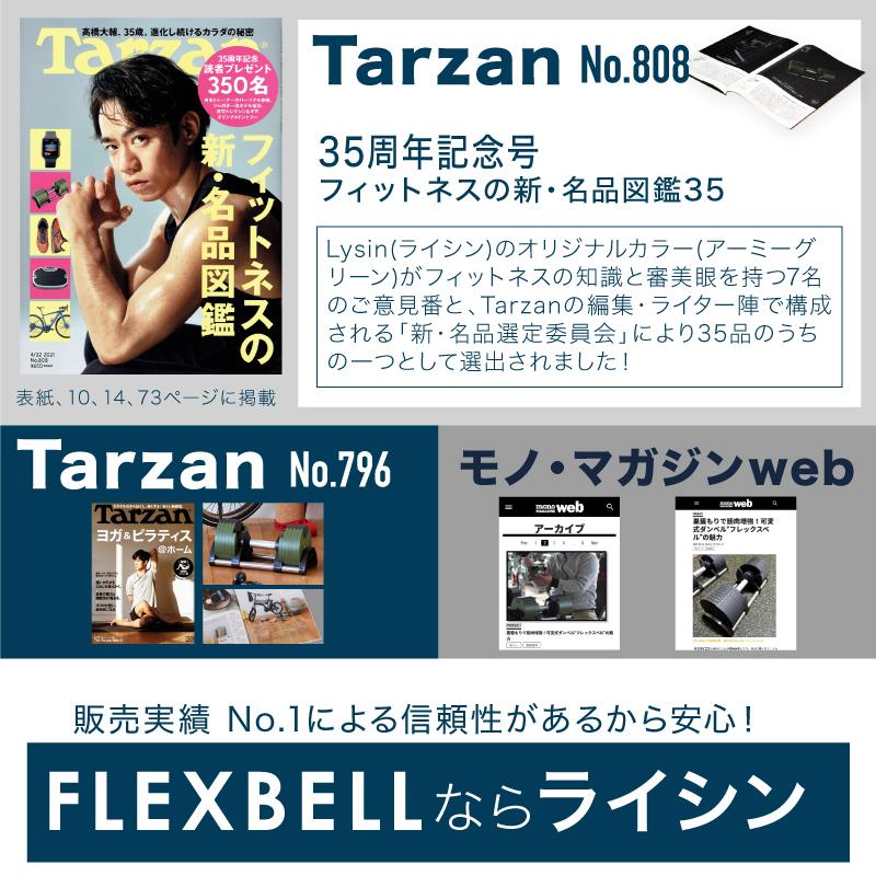 （レビュー投稿で2年保証） ダンベル フレックスベル 2kg刻み 20kg 1個 10段階調整 FLEXBELL i アジャスタブル ダンベル 可変式 （通常1年保証）｜lysin｜04