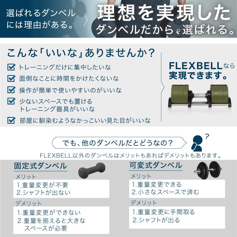ダンベル フレックスベル 4kg刻み 32kg 1個 可変式ダンベル (1 ダンベル フレックスベル 4kg刻み 32kg 1個 可変式ダンベル (1