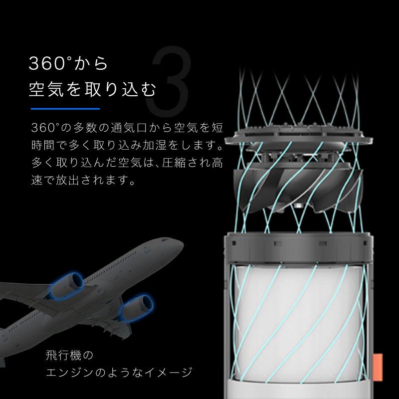 レビュー投稿で2年保証) ライシン 加湿器 気化式 全方位加湿 超 レビュー投稿で2年保証) ライシン 加湿器 気化式 全方位加湿 超