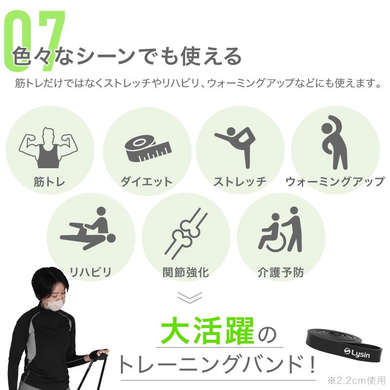 レビュー投稿で1年保証） ライシン トレーニングチューブ 1.3cm 負荷