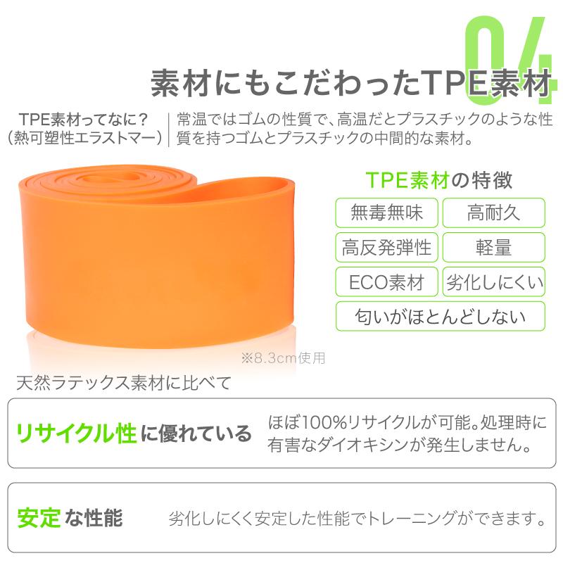 （レビュー投稿で1年保証） ライシン トレーニングチューブ 2.2cm 負荷レベル3/8 ゴム バンド 筋トレ エクササイズ |  | 06