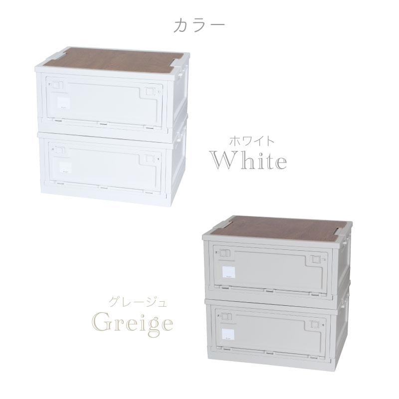 （レビュー投稿で1年保証）（特注品） ライシン 折りたたみ コンテナボックス キッチン 収納 ボックス 43L 2箱セット |  | 14