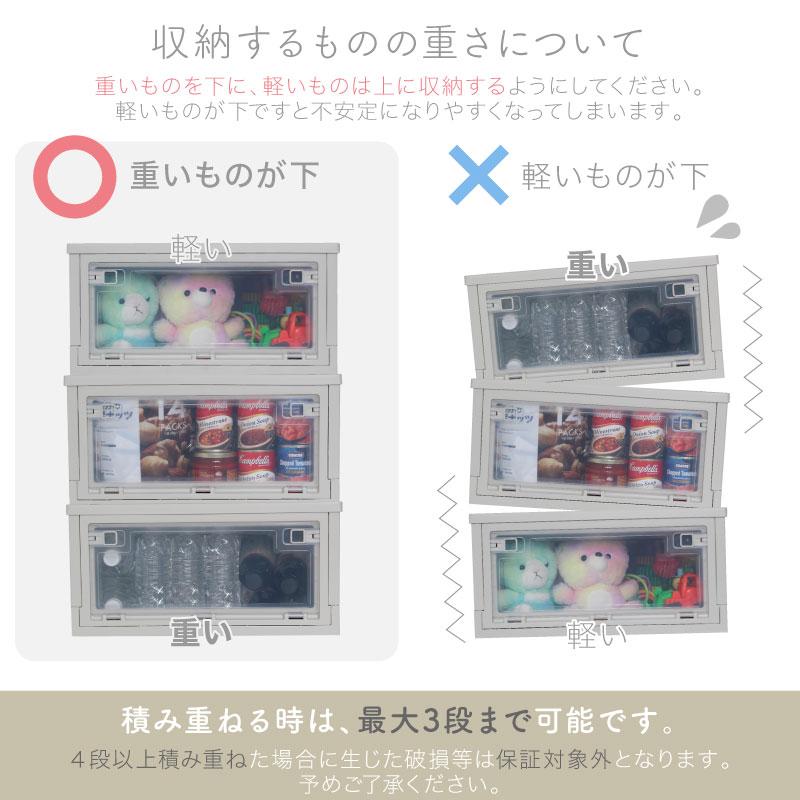 （レビュー投稿で1年保証）（特注品） ライシン 折りたたみ コンテナボックス キッチン 収納 ボックス 43L 2箱セット |  | 16