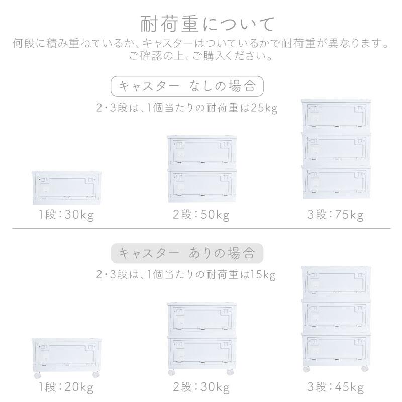 （レビュー投稿で1年保証）（特注品） ライシン 折りたたみ コンテナボックス キッチン 収納 ボックス 43L 1箱のみ |  | 16