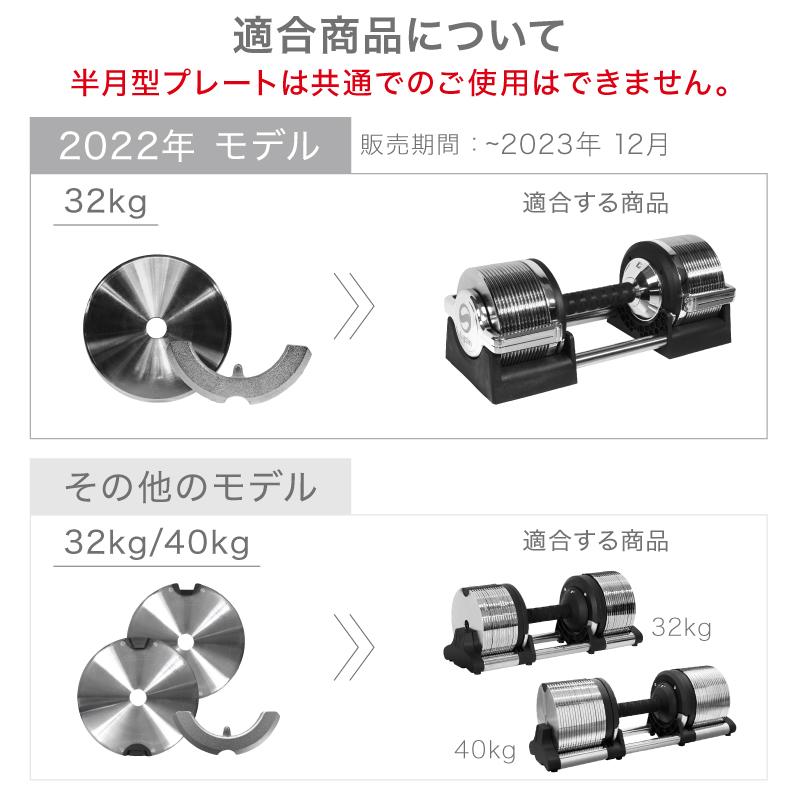 ライシン ヘリックスミラー（旧称：メタルダンベル） 32kg 40kg 1kg