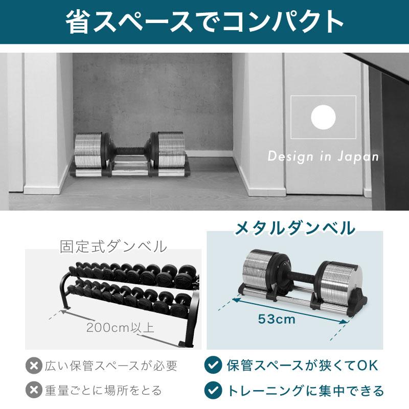 レビュー投稿で2年保証) ライシン メタルダンベル 1kg刻み 40kg レビュー投稿で2年保証) ライシン メタルダンベル 1kg刻み 40kg