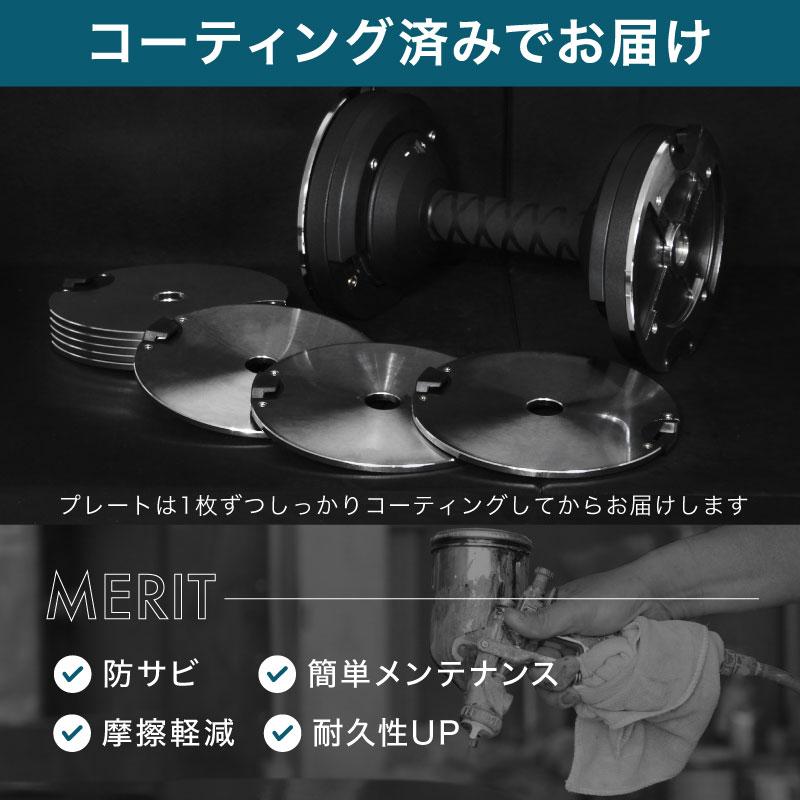[セット1]ライシン可変式ダンベル 40キロ 1本 レビュー投稿で2年保証） ライシン ヘリックスミラー 1kg刻み