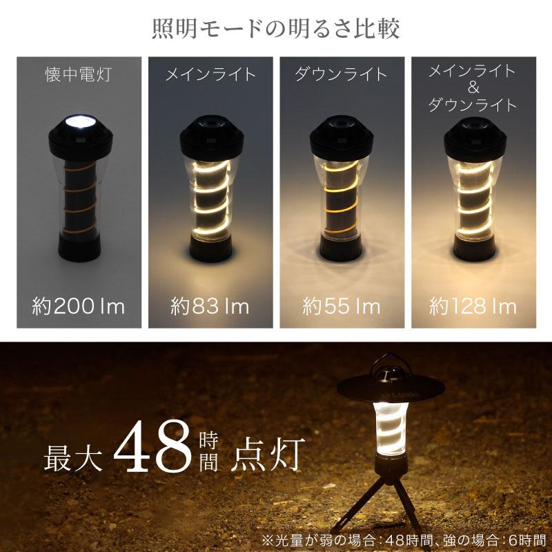 レビュー投稿で1年保証） ライシン LED ランタン ミニ サイズ