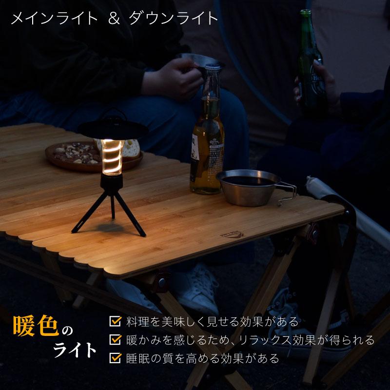 （レビュー投稿で1年保証） ライシン LED ランタン ミニ サイズ USB 充電式 フルセット 防水規格 IPX5 2個セット |  | 06