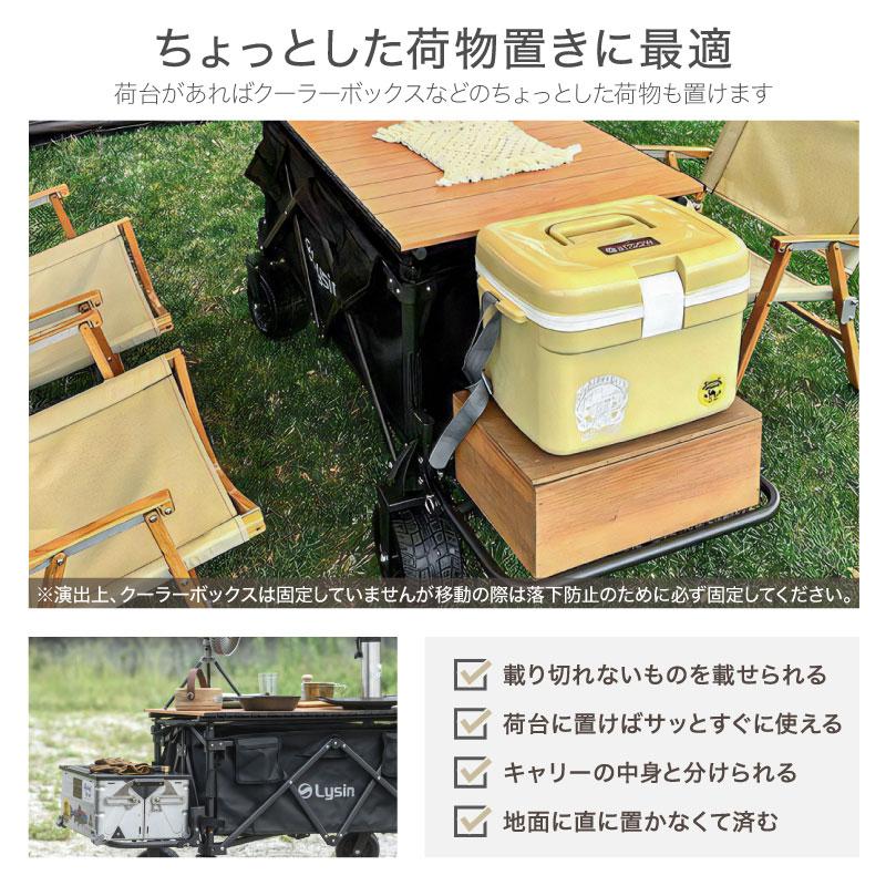 ライシン アウトドアワゴン Eシリーズ 1段タイプ 専用 リアキャリア |  | 03