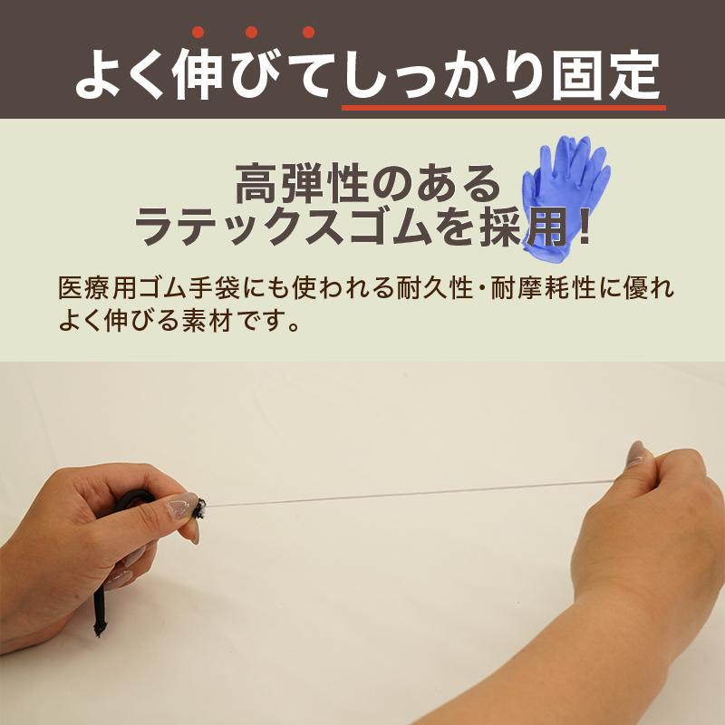 （年に一度の総決算 最大10倍） ライシン ラテックス素材 カーゴネット 80×50cm ABS樹脂 フック 8個 付き 汎用 ゴムネット ロープネット 荷物 ネット |  | 02