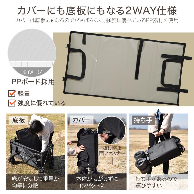 レビュー投稿で2年保証） ライシン アウトドアワゴン Eシリーズ 最大