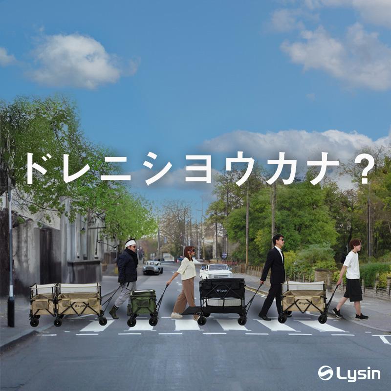 （レビュー投稿で2年保証） ライシン アウトドアワゴン Eシリーズ 最大230L 拡張機能 キャリーワゴン キャリーカート 大容量 折りたたみ |  | 06