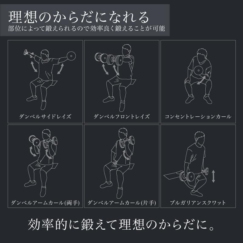 （レビュー投稿で2年保証） プロバーベル 41.5kg 1.5kg刻み 2個セット 可変式ダンベル |  | 13