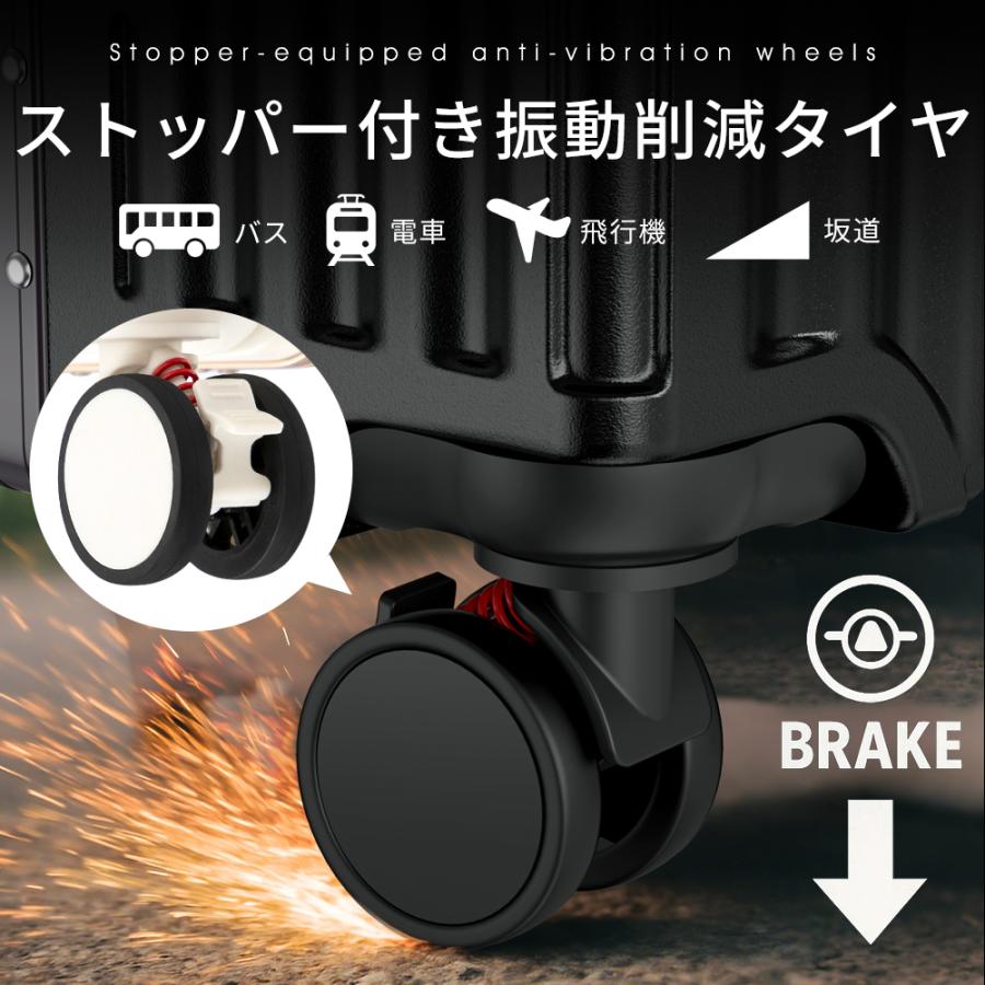 スーツケース 機内持ち込み 軽量 キャリーケース 2泊3日〜 S M L アルミフレーム 大型 修学旅行 海外旅行 USBポート 20/24/28インチ 多機能 キャリーバッグ_7