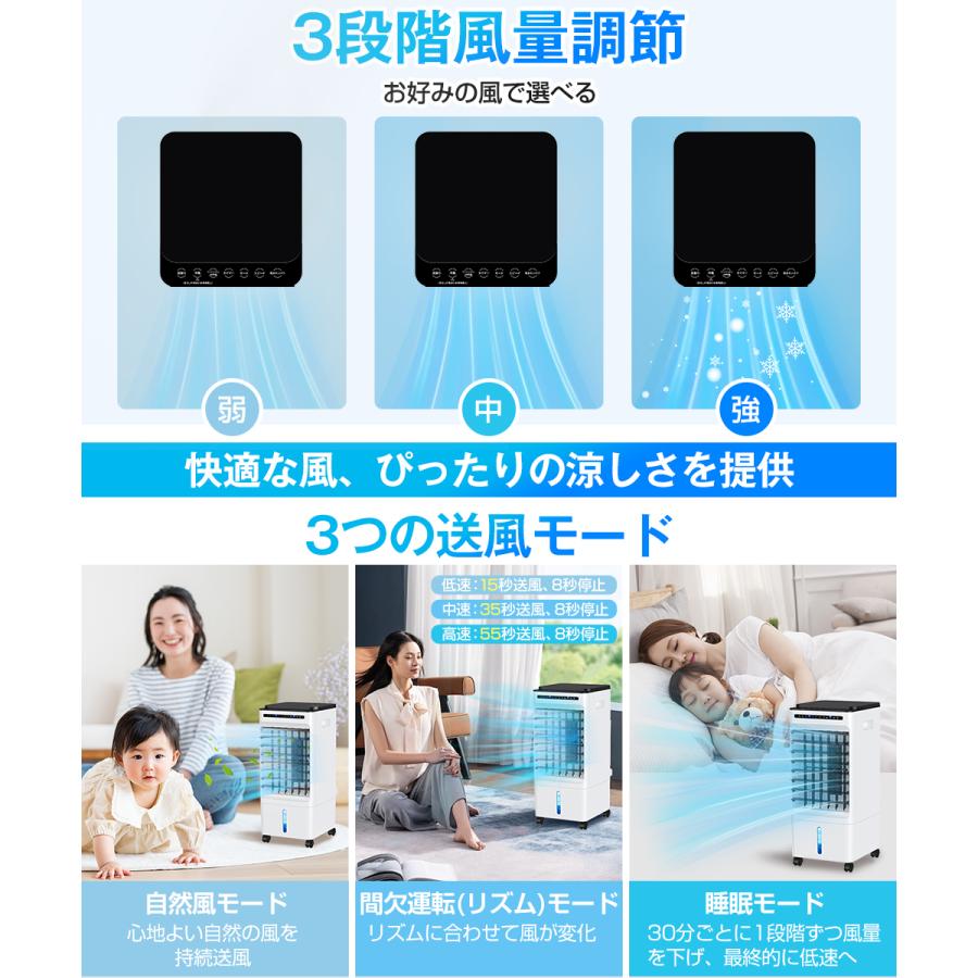 冷風機 扇風機 冷風扇 サーキュレーター 冷風 静音 省エネ 電気代 節約