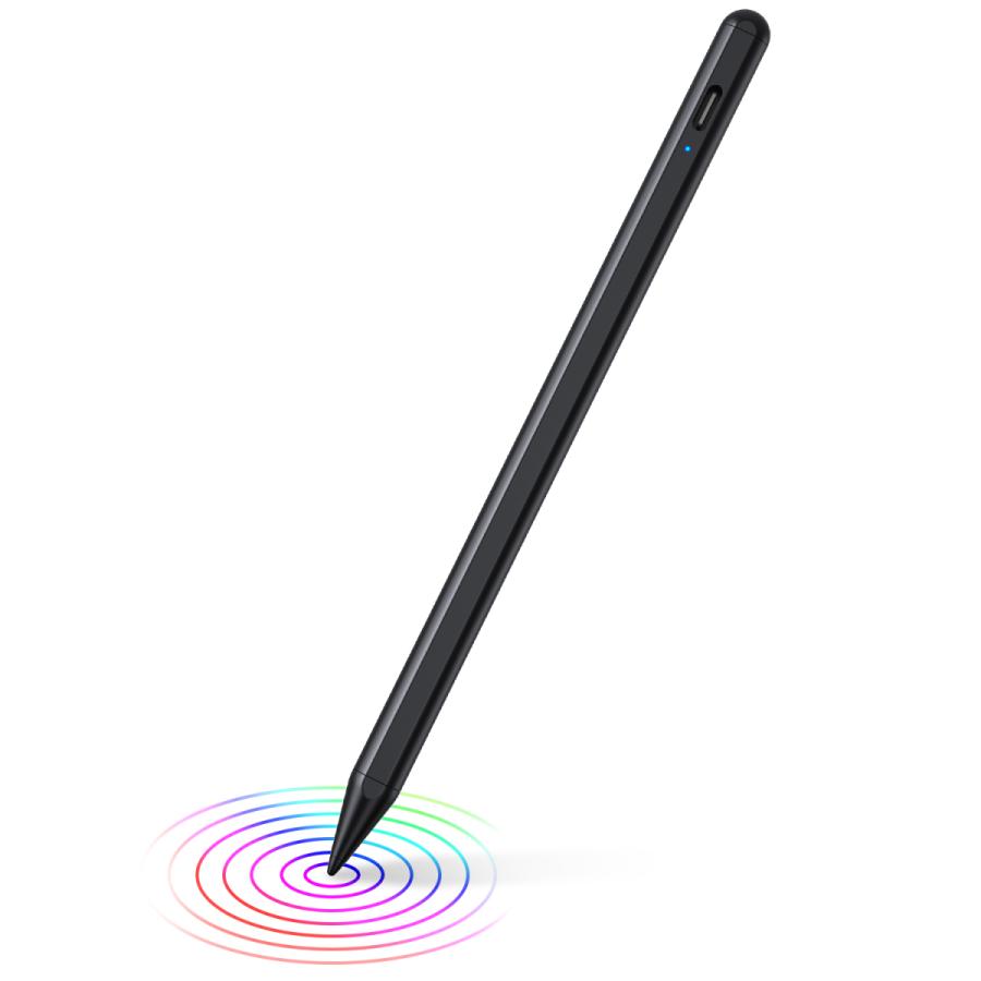 欲しいの iPad専用 タッチペン iPad 極細 誤操作防止 超高感度 高精度センサー付き 軽量 自動電源OFF 替え芯2個付き スタイラスペン 絵描き 仕事 DRB-K10