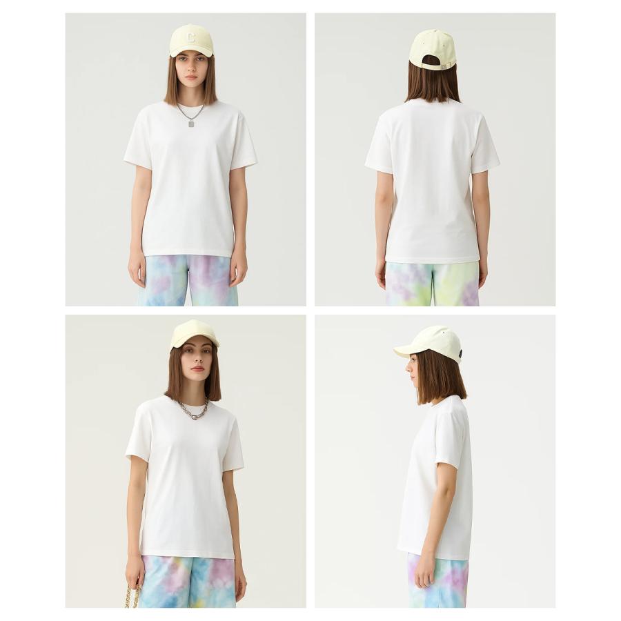 tシャツ メンズ 半袖 無地 Tシャツ レディース 綿100％ 黒 白 コットン ユニセックス キッズ レーニング Tシャツ 丸首 大きいサイズ 厚手 S M L XL XXL 2XL |  | 13