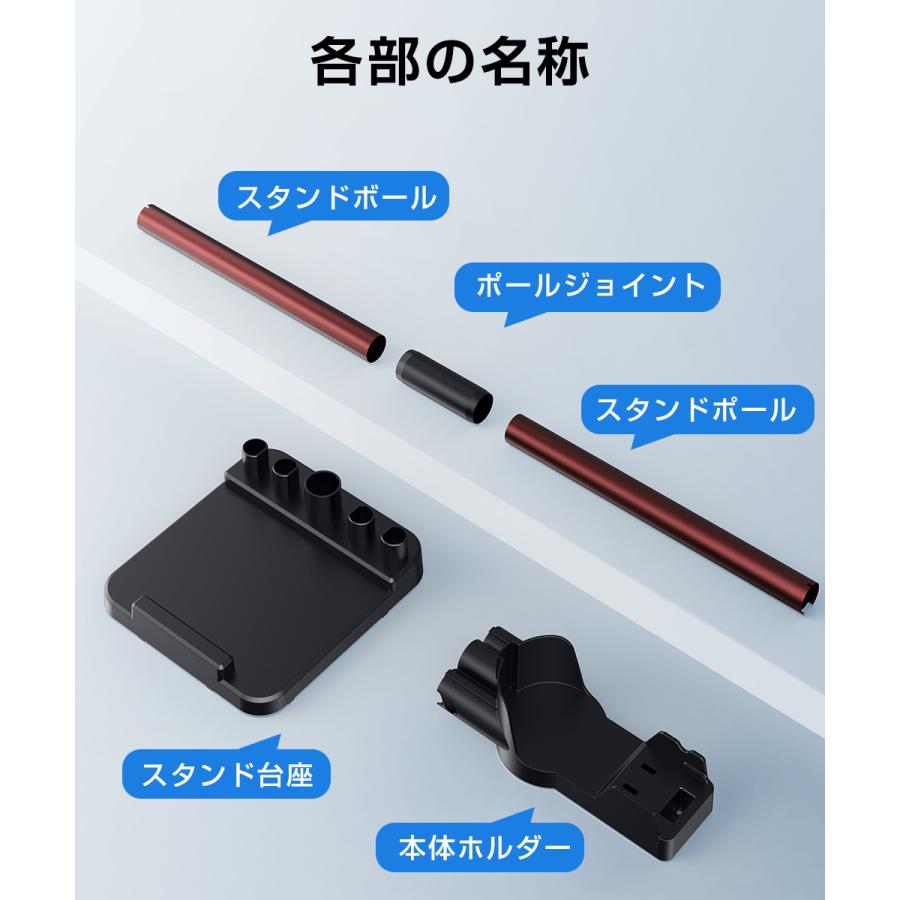 掃除機 コードレス 22000Pa強力吸引 軽量 充電式 LEDライト付き 45分